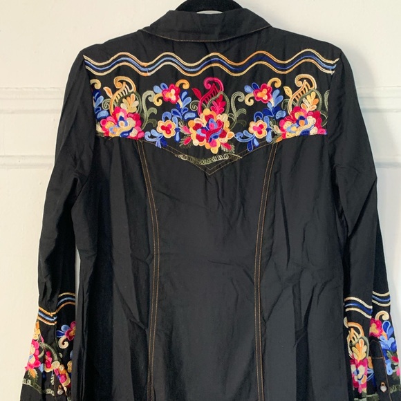 Soft Surroundings Folk Dress - Picture 5 of 6